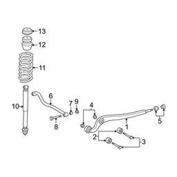 Mercedes Suspension Control Arm - Front 4603300111